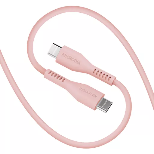 Microdia - Fruitywire - 1.3m - 60W USB-C to USB-C Liquid Silicone Cable ...