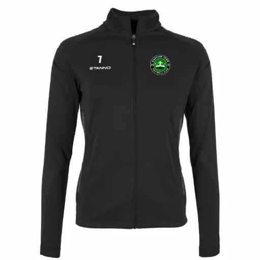 WantageTownFC_LadiesFirstFullZip_Number_Black_Front.png