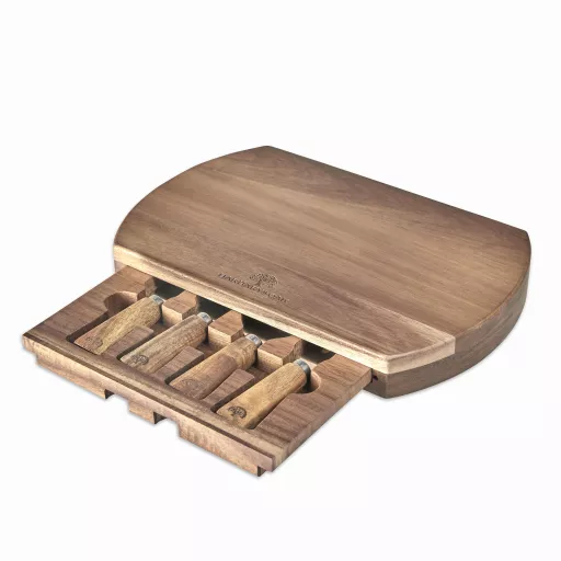Acacia Cheeseboard Set