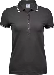 Ladies' Luxury Stripe Stretch Polo