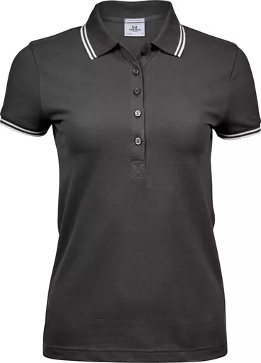 Ladies' Luxury Stripe Stretch Polo