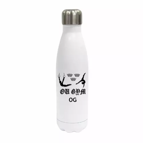 Oxford University Gym Steel Screw Top Water Bottle