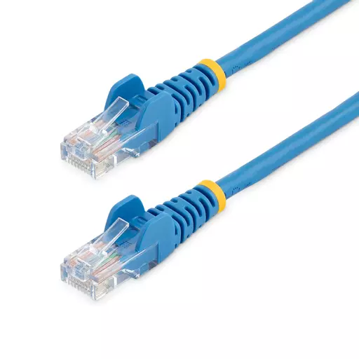 StarTech.com Cat5e Patch Cable with Snagless RJ45 Connectors - 1m, Blue