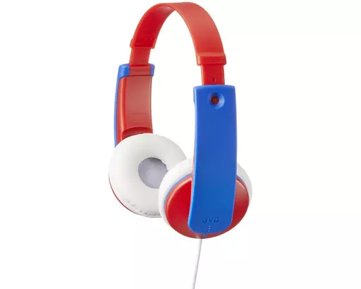 JVC HA-KD7-R Headset Wired Head-band Music Blue, Red