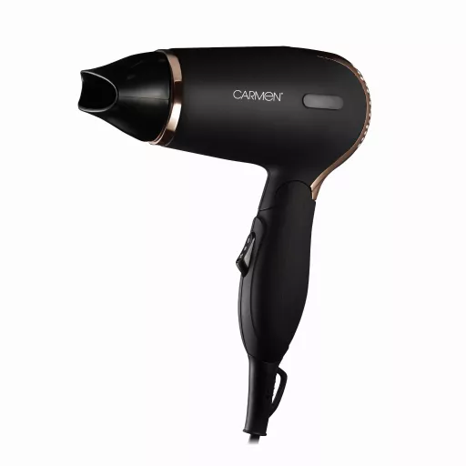 Noir 1200W Travel Hair Dryer