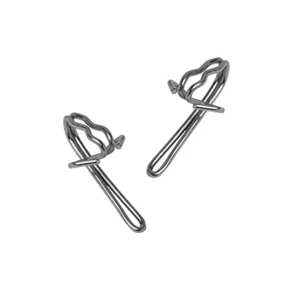 Zinc Curtain Hooks(Pk 20)