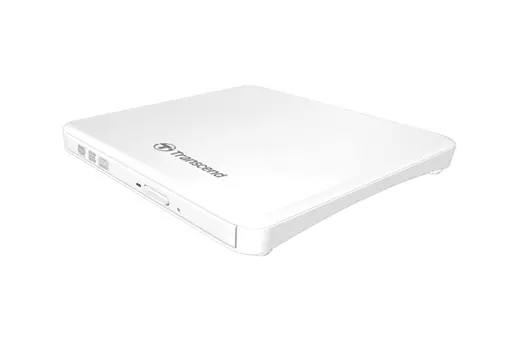 Transcend Portable DVD Writer White