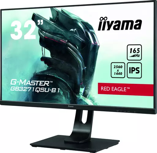 iiyama G-MASTER GB3271QSU-B1 computer monitor 80 cm (31.5") 2560 x 1440 pixels Wide Quad HD LED Black