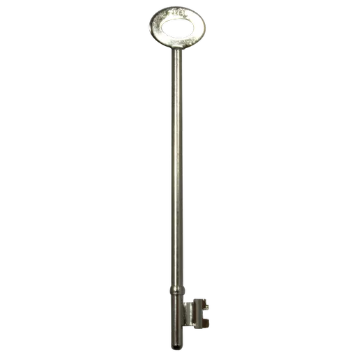 WALSALL LOCKS Pre-Cut FB4 Long Key To Suit Fire Brigade Rim Locks