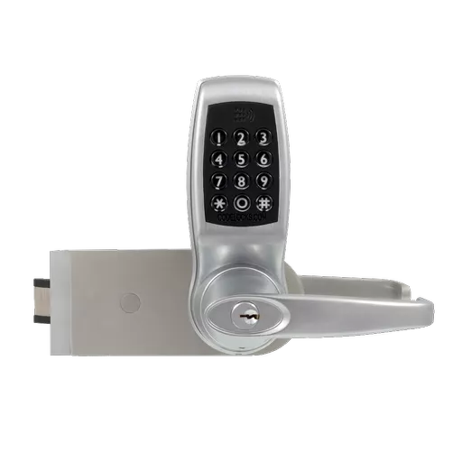 CODELOCKS CL4500 GD BS Smart Glass Door Lock Universal Non Handed Patch Lock