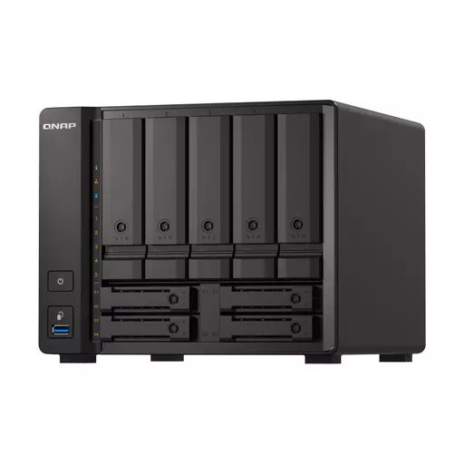 QNAP TS-H973AX NAS Tower Ethernet LAN Black V1500B