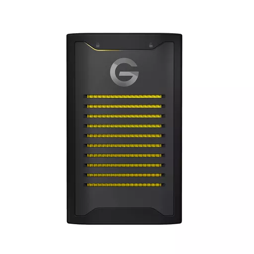 G-Technology ArmorLock 2000 GB Black, Yellow