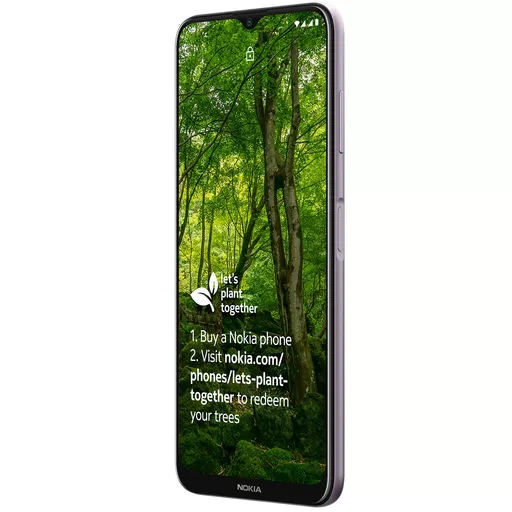 Nokia G G10 smartphone Scandinavian design, Dual SIM, RAM 3GB, ROM 32GB, up to 3 days battery life, improved 6.5" display, triple camera with AI modes, Android 11 - Purple