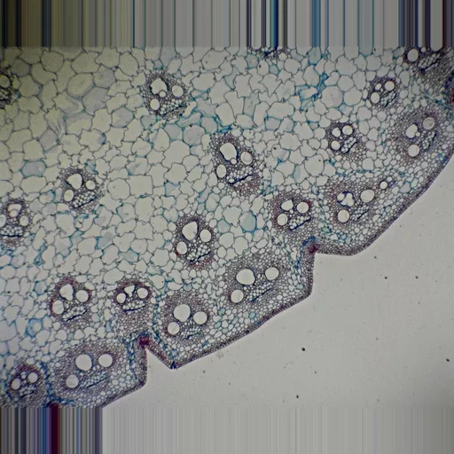 Philip Harris Prepared Microscope Slide - Monocot and Dicot Stem Comparison T.S.