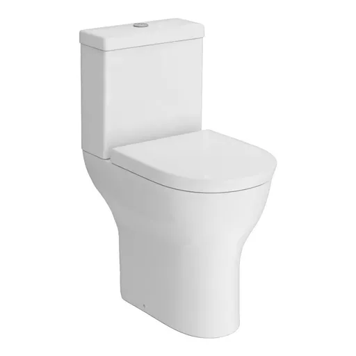 Westmere Comfort Height Rimless Short Projection WC Pan - White