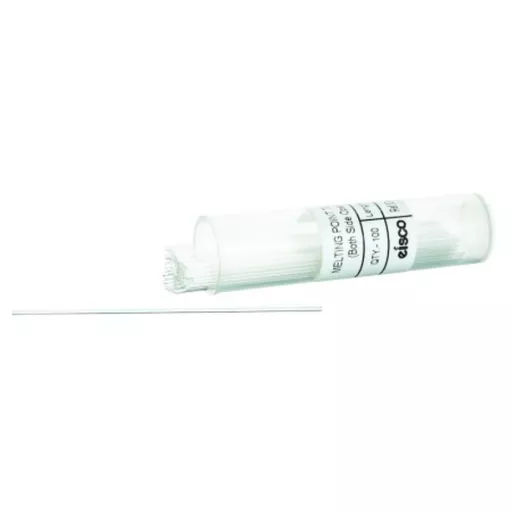 Capillary melting point tubes