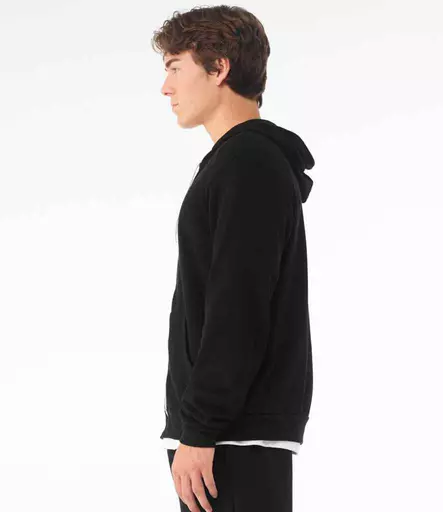 Canvas Unisex Full Zip Hoodie