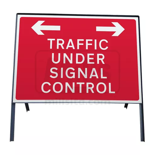 Traffic Under Signal Control Road Sign 1050 x 750mm