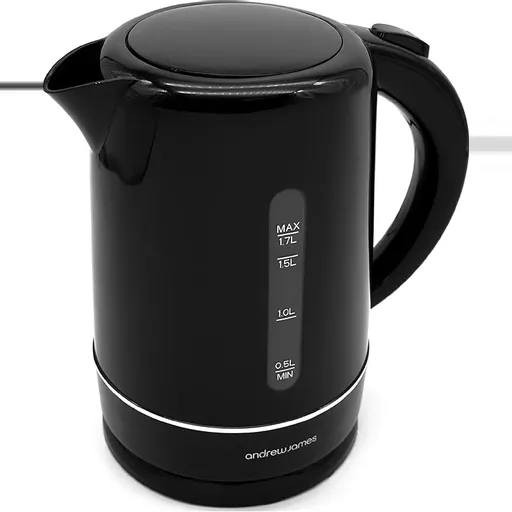 1.7 Litre Black Kettle