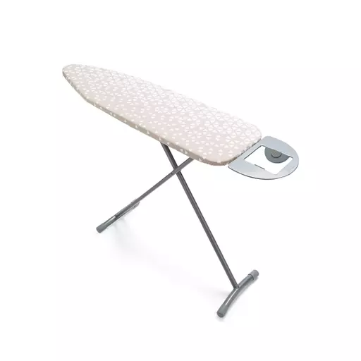 Small Ironing Board Silver with Geo Cover