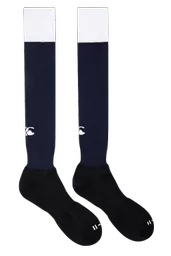 CanterburyCapSock_Navy/White