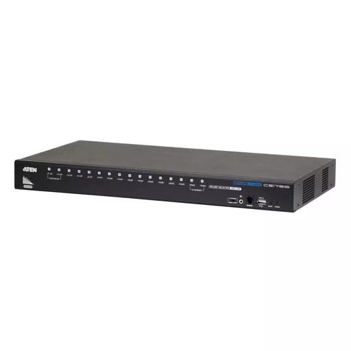 ATEN CS17916 KVM switch Rack mounting Black