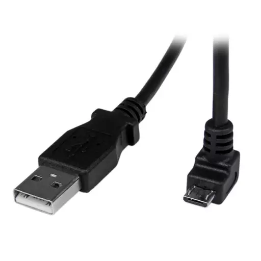 StarTech.com 2m Micro USB Cable - A to Down Angle Micro B