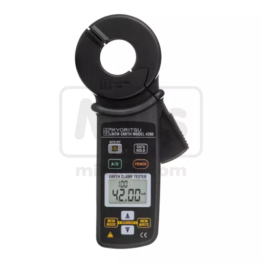 Kewtech 4200 Digital Earth Resistance Clamp Tester TRMS
