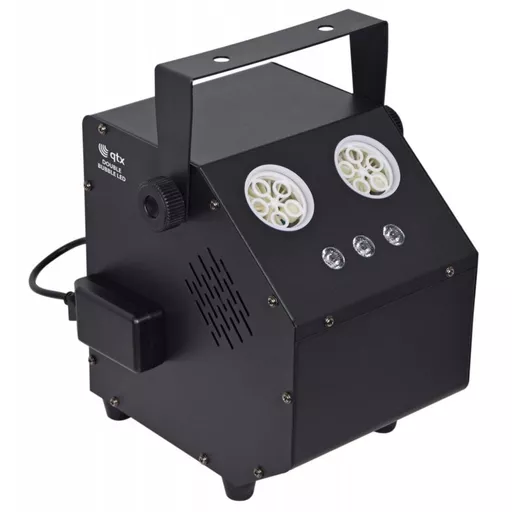 QTX Double Bubble LED Bubble Machine with LEDs