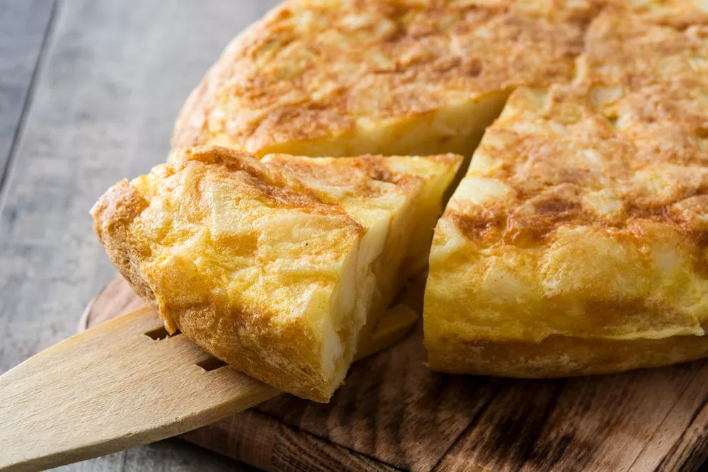 Easy And Simple Air Fryer Spanish Omelette