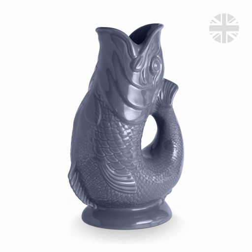 The Wade Fish Jug in Grey 0.6 Litre
