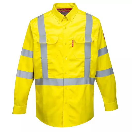 Bizflame 88/12 Hi-Vis Lightweight FR Shirt