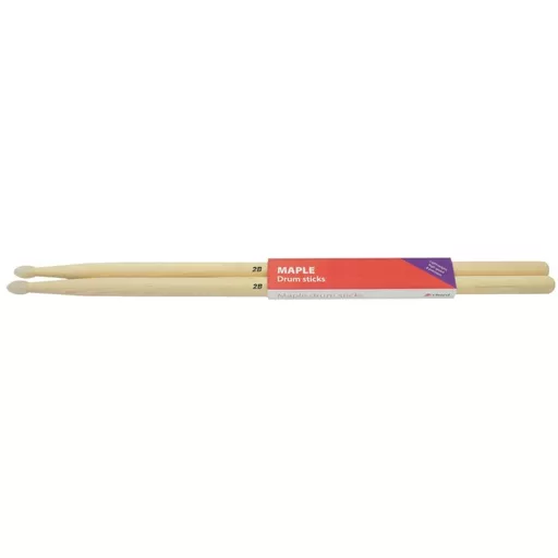 Chord M2BN Maple Drum Sticks 2B Nylon - Pair