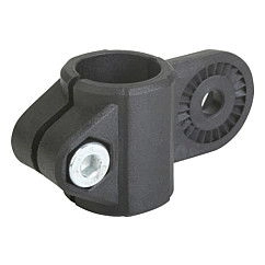 K0486 - Strap Clamps With Internal Teeth In Thermoplastic