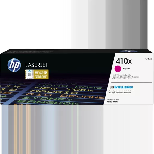 HP CF413X/410X Toner cartridge magenta high-capacity, 5K pages ISO/IEC 19798 for HP Pro M 452