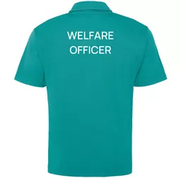 HeightsTrampolineAndGymnasticsClub_CoolPolo_Turquoise_WelfareOfficer_Back.png