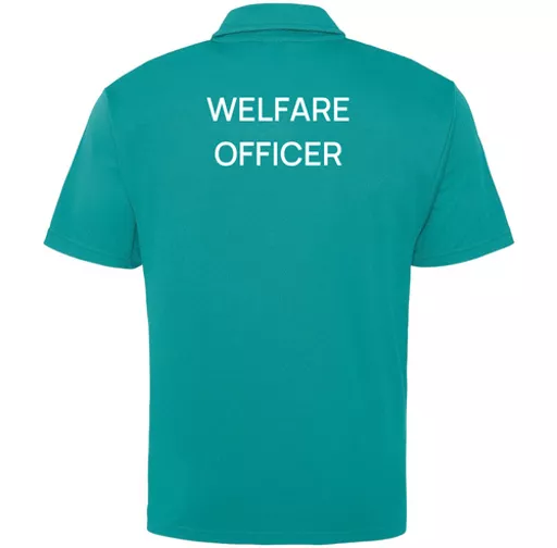 HeightsTrampolineAndGymnasticsClub_CoolPolo_Turquoise_WelfareOfficer_Back.png