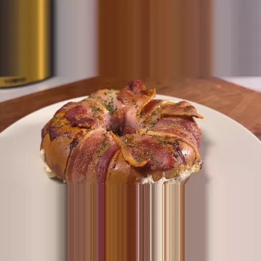 Air Fryer Bacon Wrapped Bagel.png