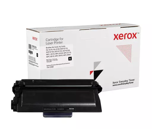 Xerox 006R04206 Toner-kit, 8K pages (replaces Brother TN3380) for Brother HL-5450/6180