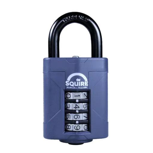 SQUIRE CP50 Series 50mm Steel Shackle Combination Padlock