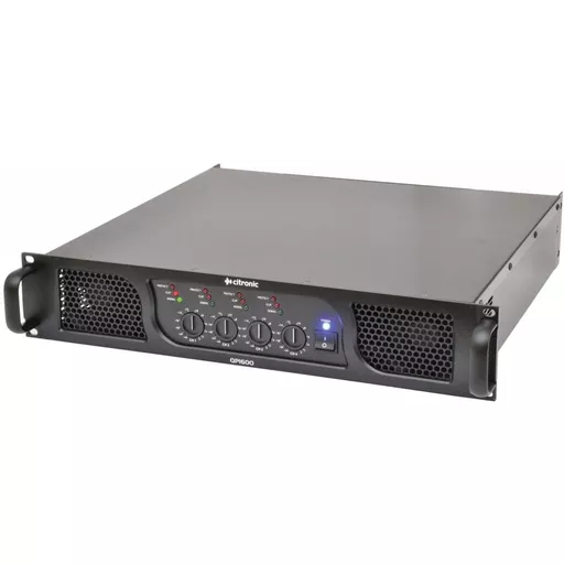 Citronic QP1600 Quad Power Amplifier 4 x 400w
