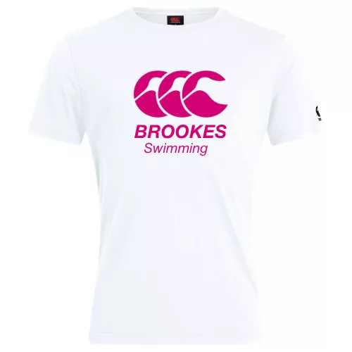 Oxford Brookes University Swimming Senior Plain Cotton Tee