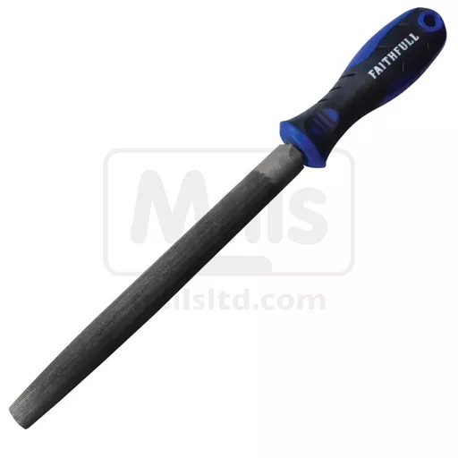 Engineer's Second Cut File with Handle
