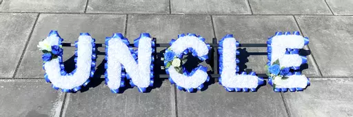 5 Letter Frame  - Relative Funeral Tribute