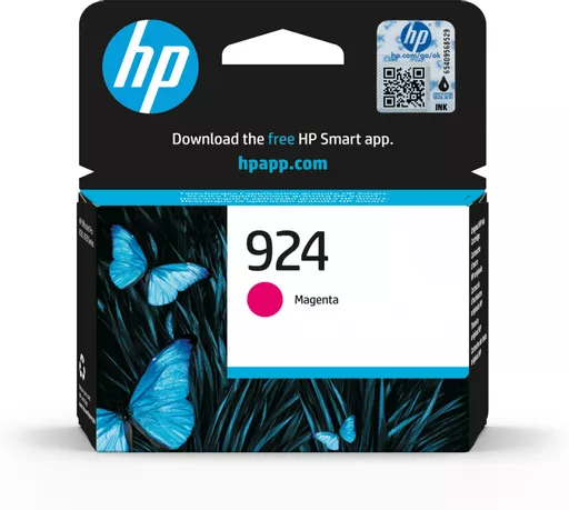 HP 4K0U4NE/924 Ink cartridge magenta, 400 pages ISO/IEC 19752 for HP OJ Pro 8120/e