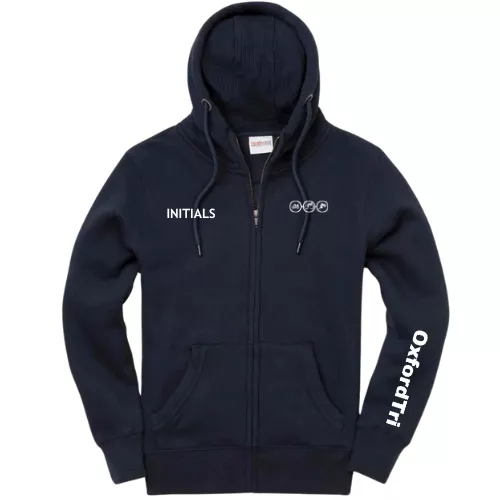 Oxford Tri Generic CottonRidge Zip Senior Hoodie