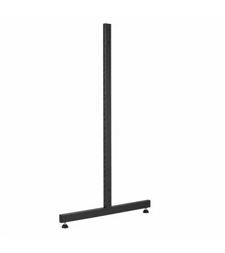 Single Black Twin Slot T Leg