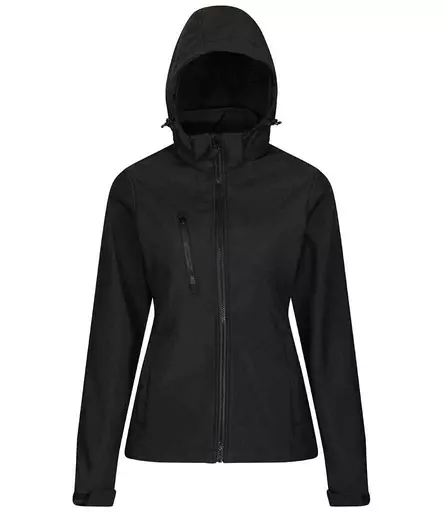 Regatta Ladies Venturer Three Layer Hooded Soft Shell Jacket