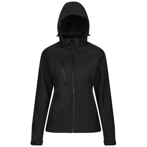 Regatta Ladies Venturer Three Layer Hooded Soft Shell Jacket