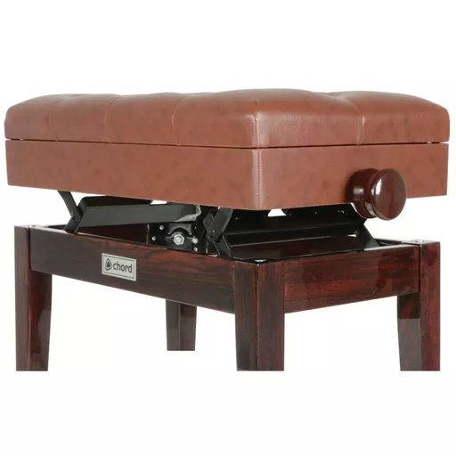 Chord Piano bench with Storage - Brown